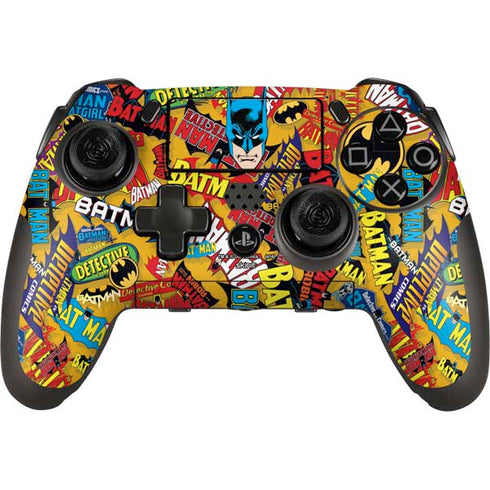 DC Comics Batman Mask Vintage Pattern PlayStation Scuf Vantage 2 Controller Skin